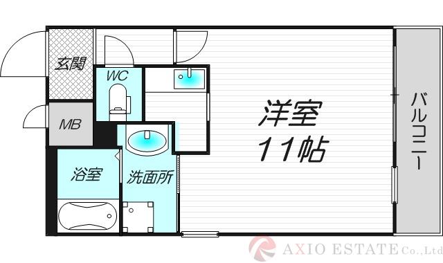 ライオンズマンション新大阪第5の間取り