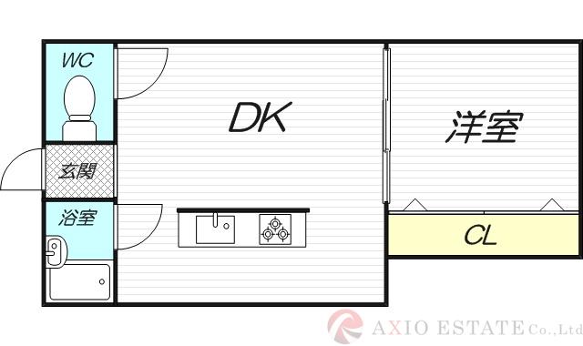 ハイツCABINの間取り