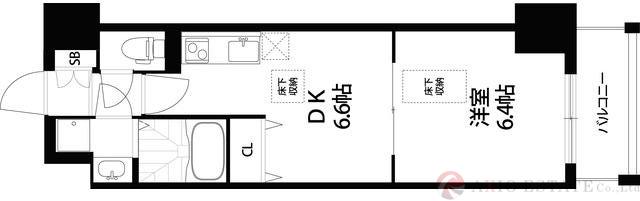 Gramercy Juso-higashi 3rdの間取り