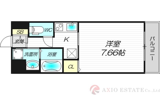 プレッツァ新大阪の間取り