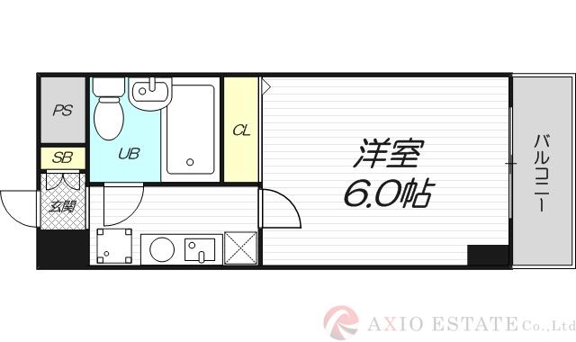 エスリード新大阪の間取り