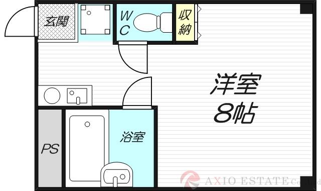 ハイツ小松の間取り