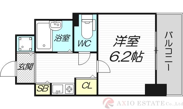 パラシオ塚本Ⅱの間取り