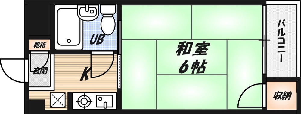 ハイツ江東2の間取り