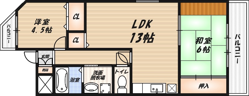 間取