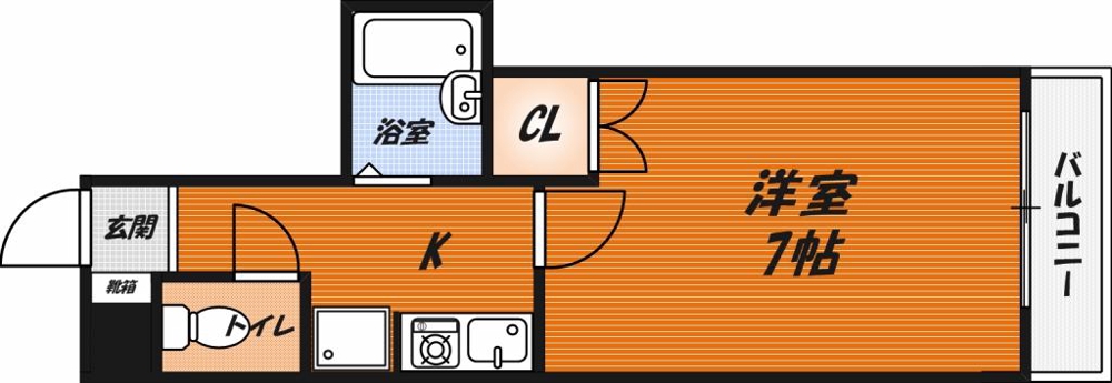 ビアンヌール川西の間取り