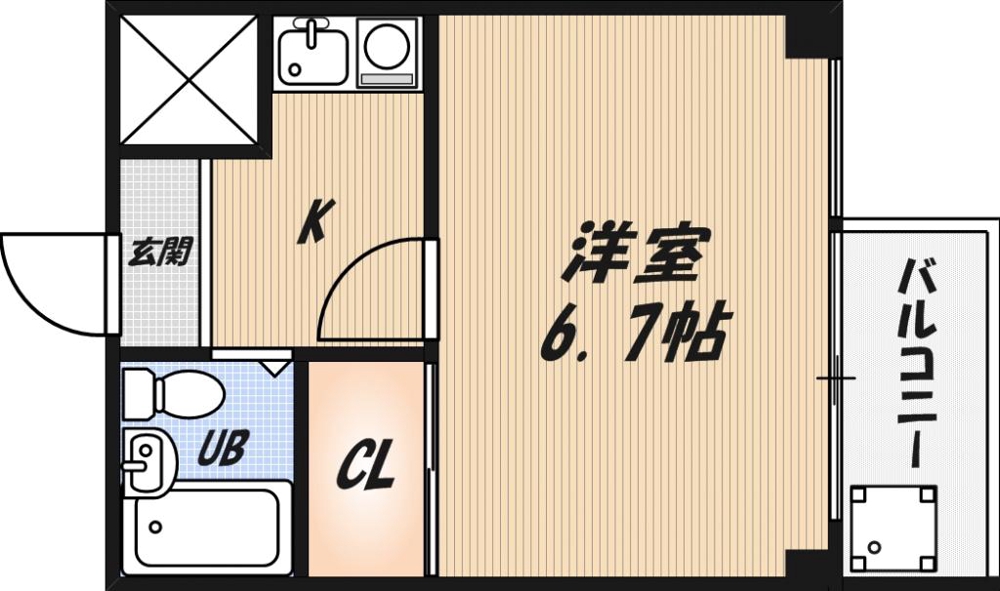 ホーミーレジデンスの間取り