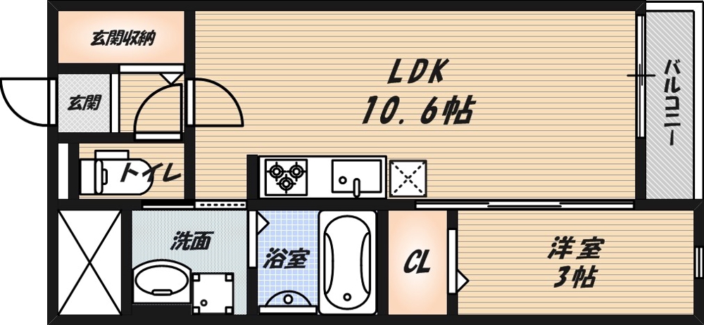 アルヴィータの間取り