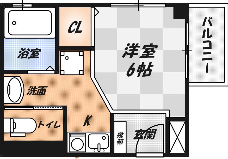 HAL高槻弐番館の間取り