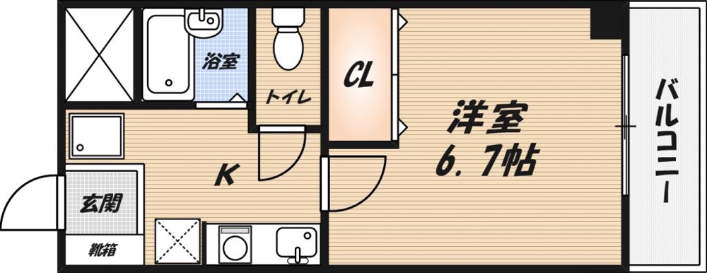 ビエント真上の間取り