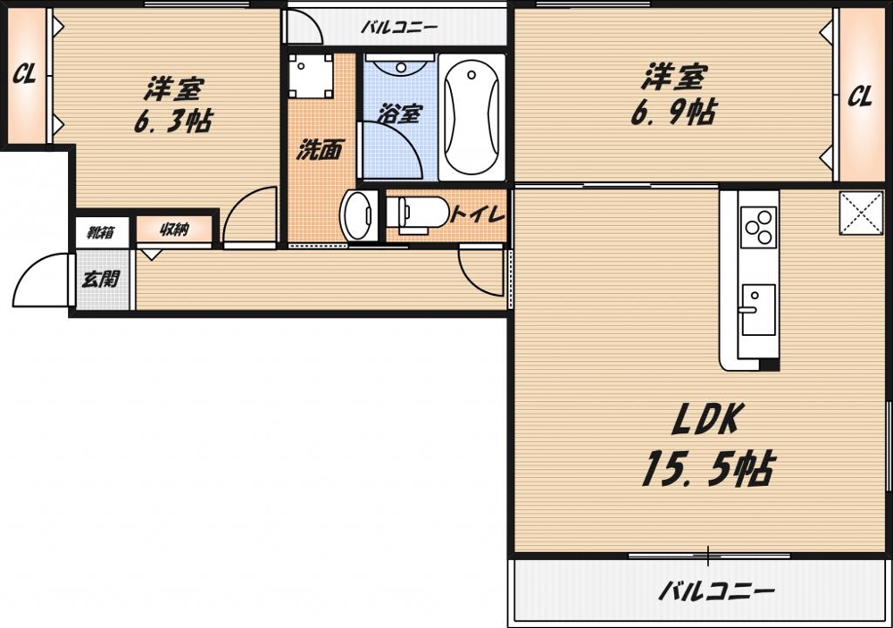 Grand arbreの間取り
