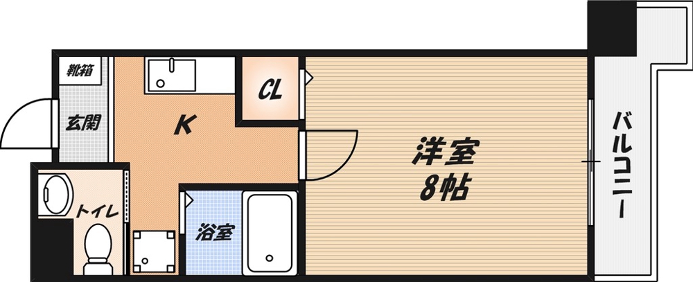 グランベール京口の間取り