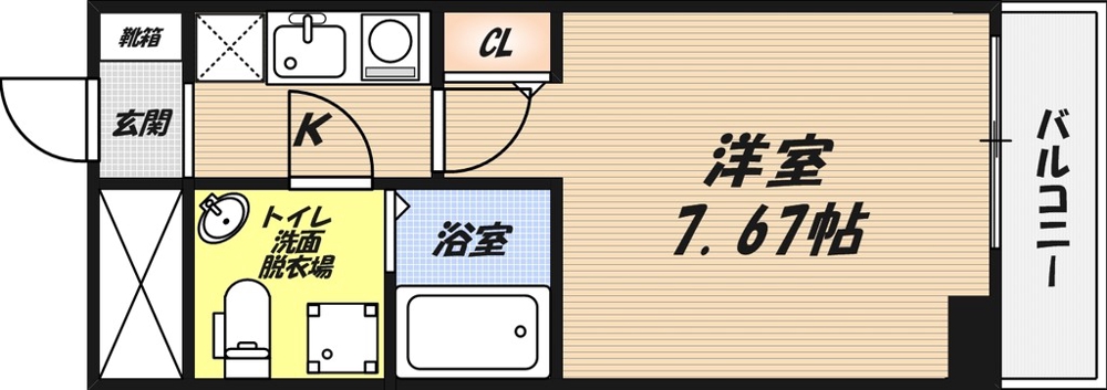 セレニテ高槻の間取り