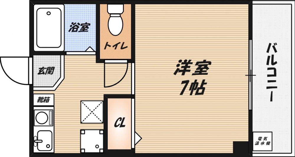 T’SSQUARE野見町の間取り