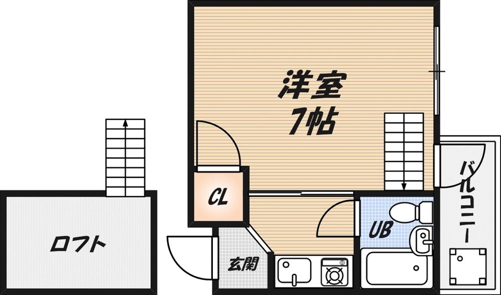 レジデンス真上の間取り