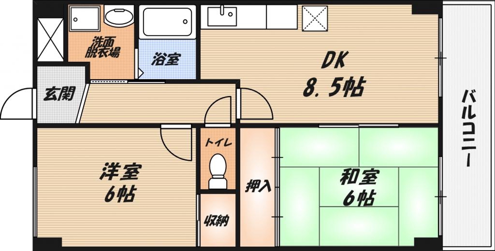 エトワール5の間取り