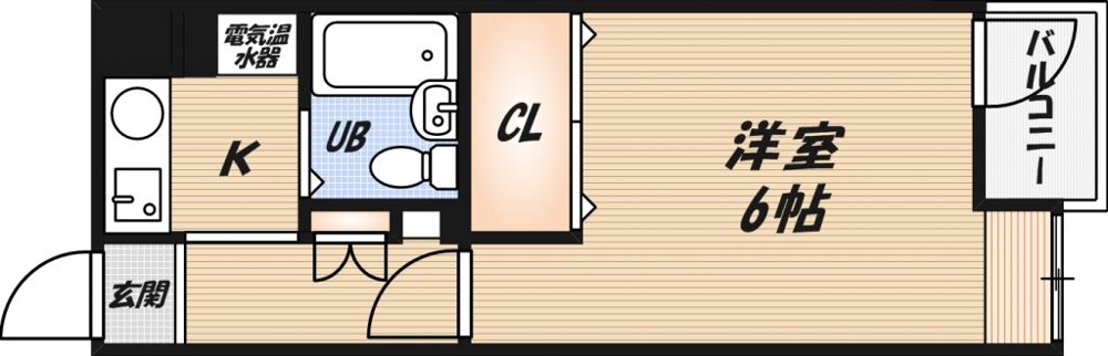 東白マンションの間取り