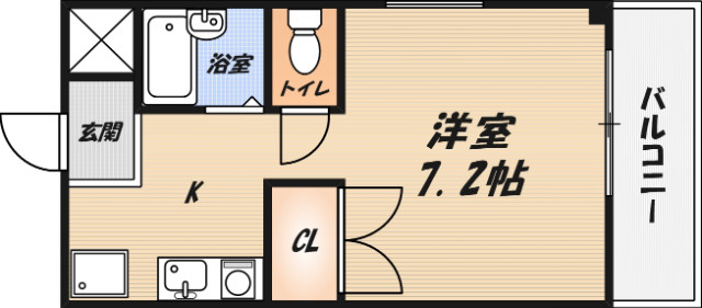 アゼリア2号館の間取り