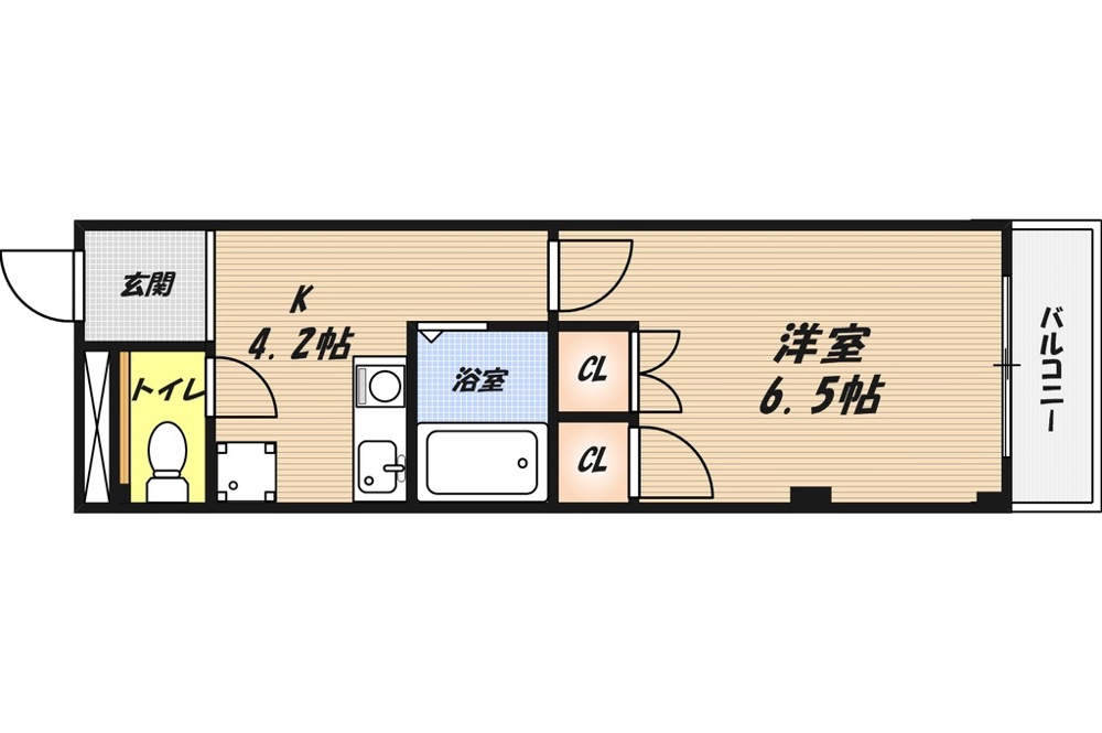 旭ビルの間取り