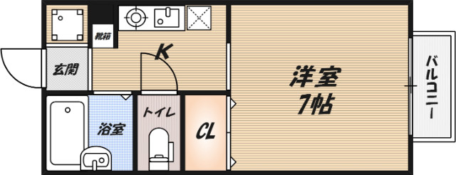 ハイツシャルマンの間取り