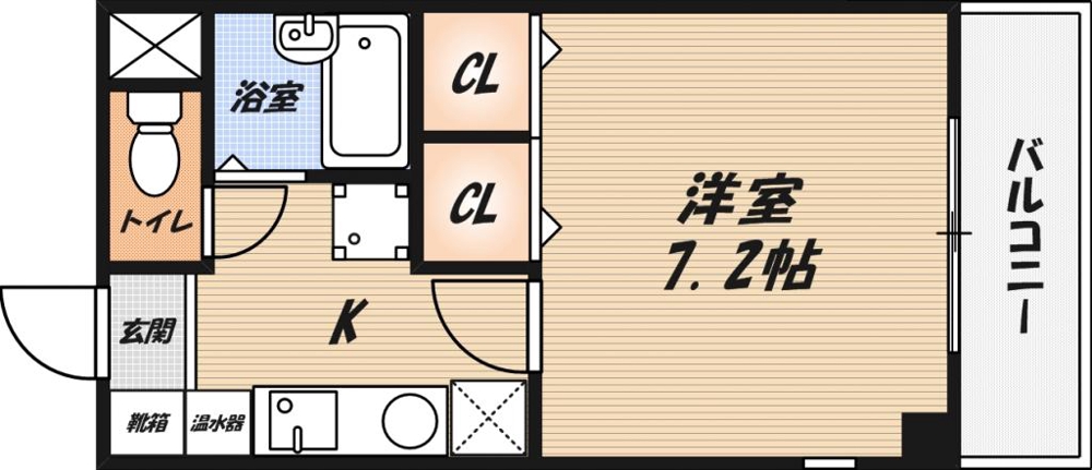 エスペランサ京口の間取り