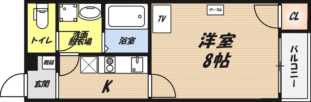 クレイノハレオリナの間取り