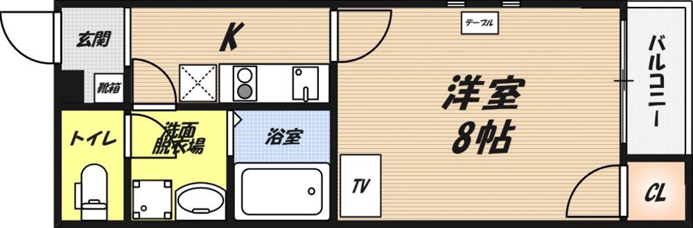 クレイノハレオリナの間取り