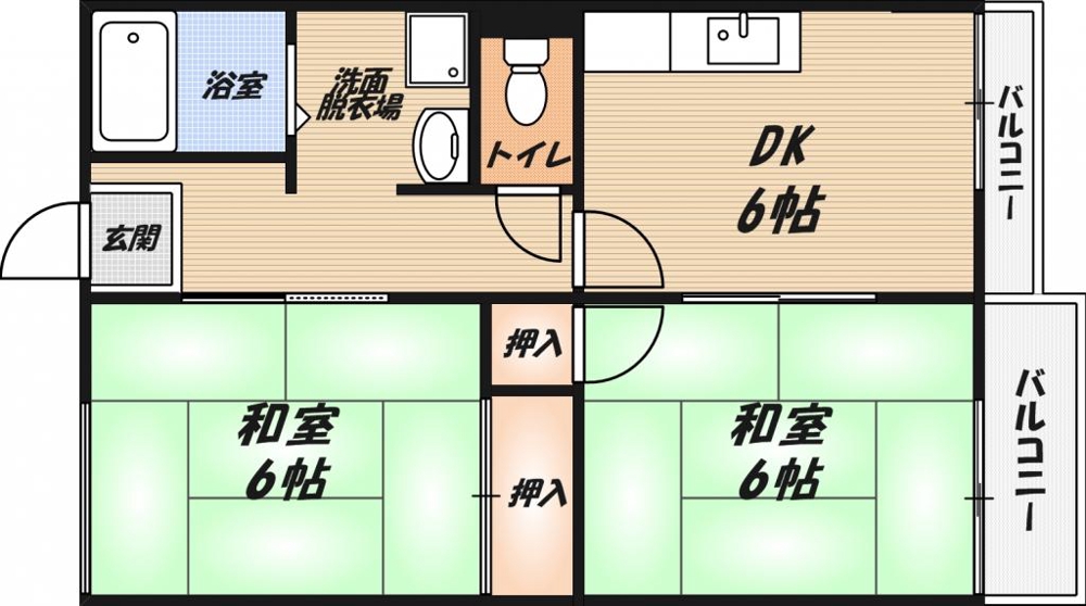 ハイムアネックスの間取り