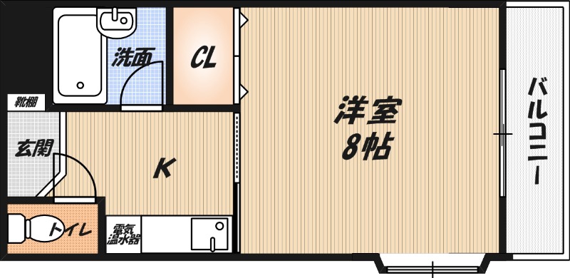 コンフォートツシマの間取り