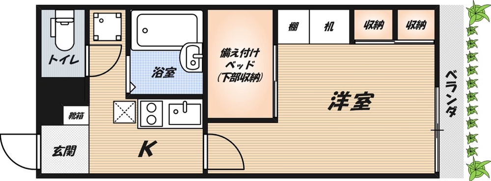ピア高槻の間取り