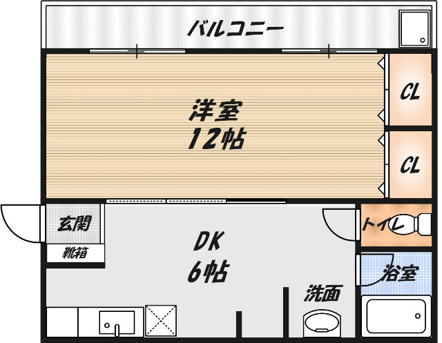 相互マンションの間取り
