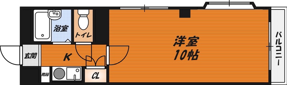シティーライフ出丸の間取り