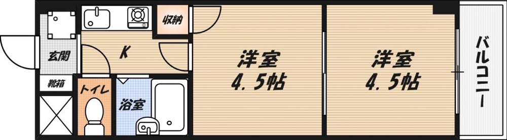 シティハウス・グリンデルの間取り