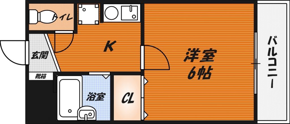 アビテ八幡の間取り