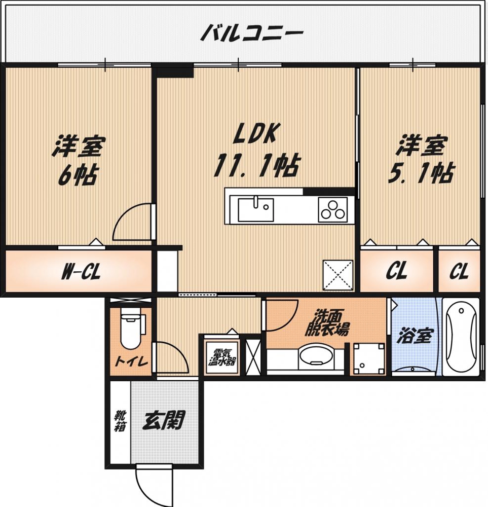 Y's squareの間取り