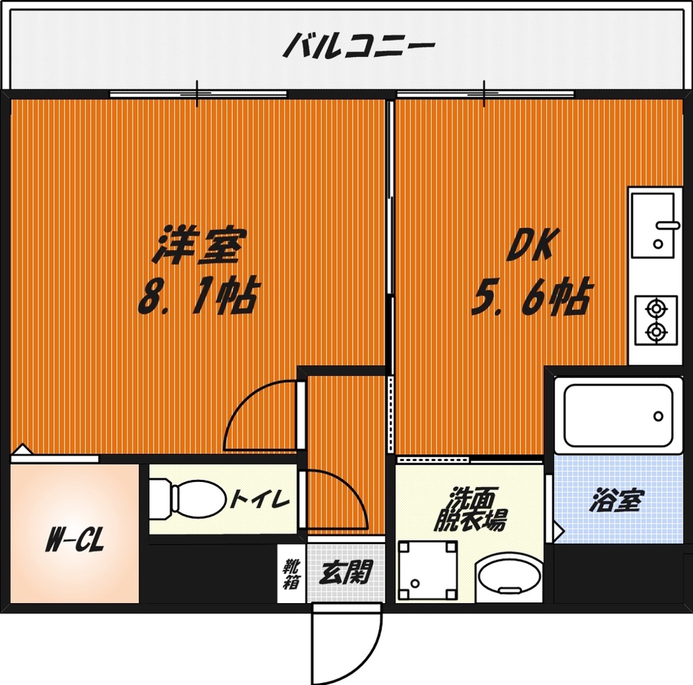 アンプルールフェールハンナハンナの間取り
