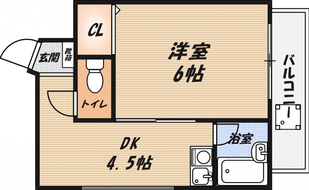サンピア西真上の間取り