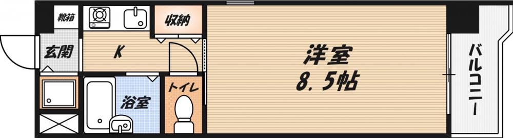 CITY COM高槻の間取り