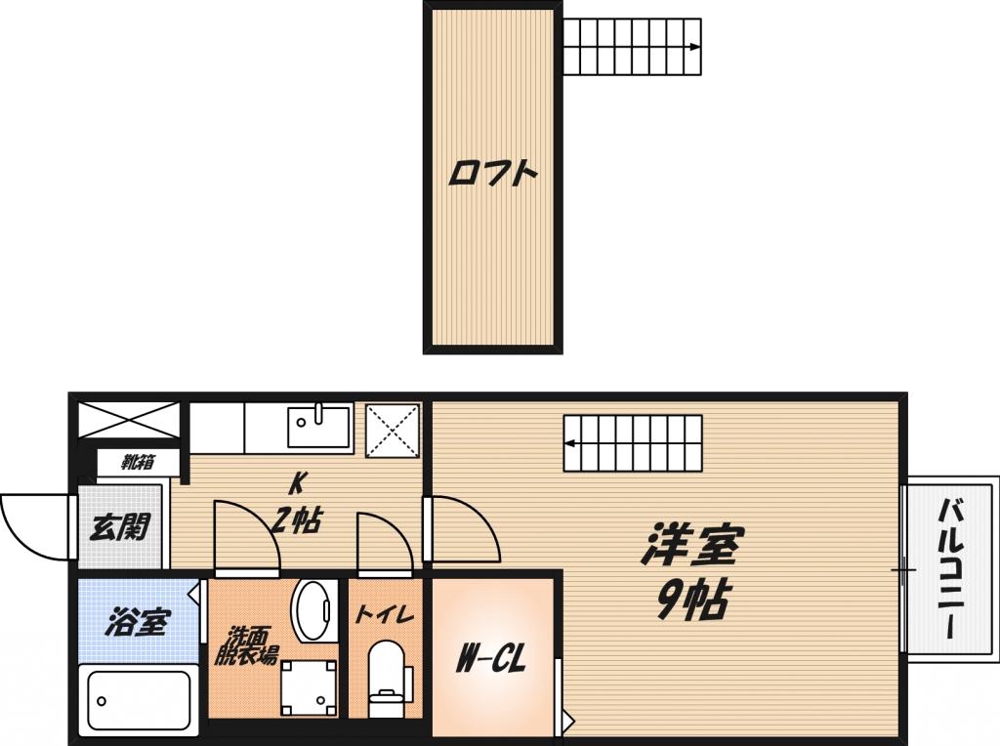 ビクトワールの間取り