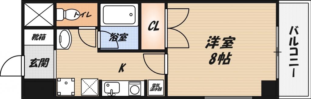 ヴェリッシモ芥川の間取り