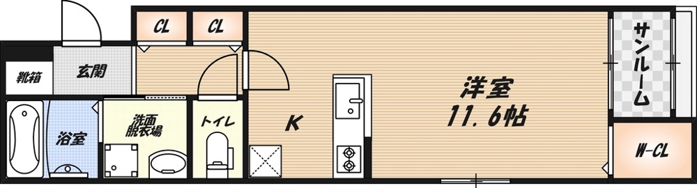 レノヴァティオの間取り