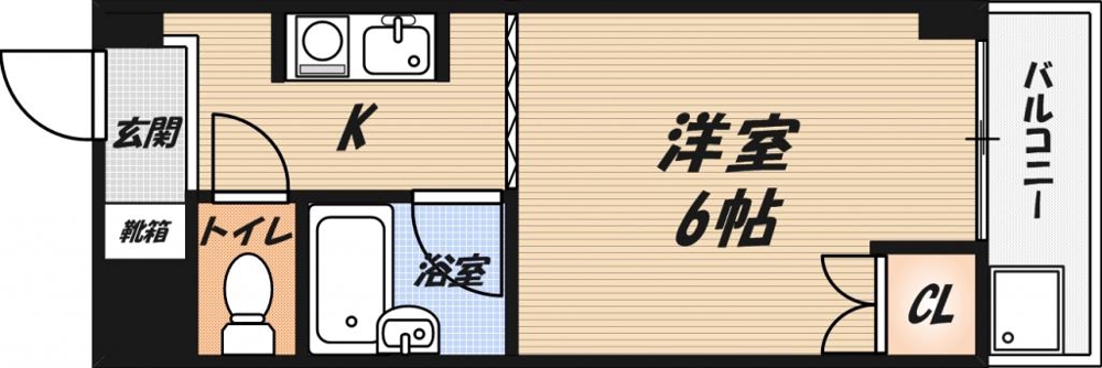 ハイツエレガンスの間取り