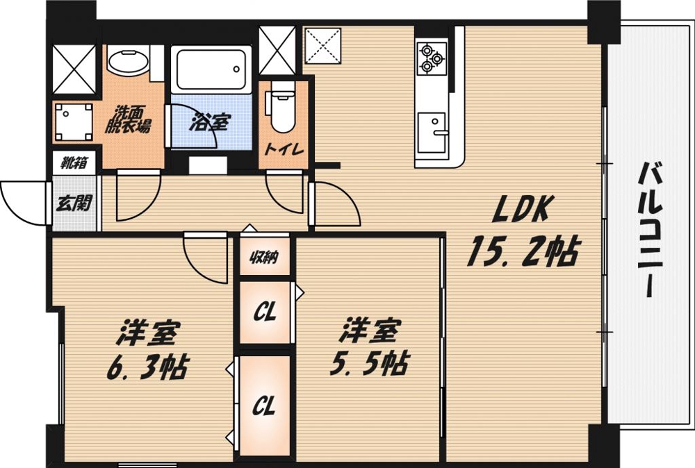 ネオコート上土室の間取り