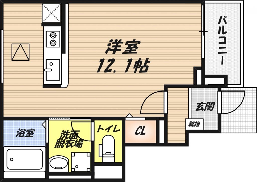 ラパン ノアールの間取り