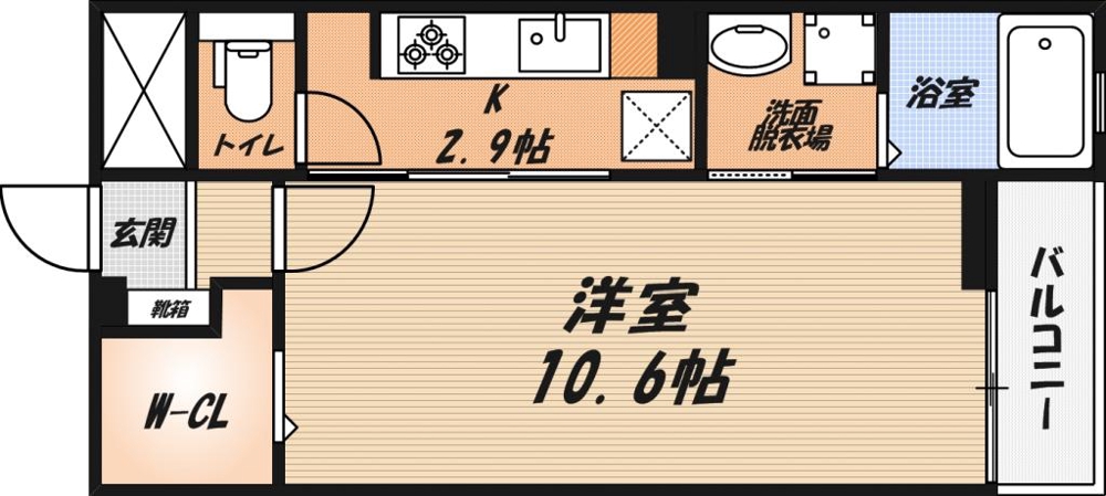 ヴォナールコートの間取り