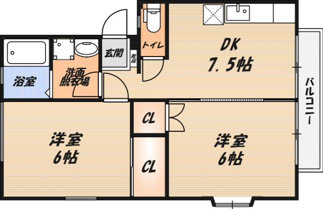 ウインディアの間取り