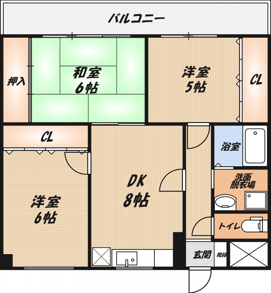 レジェンド川添の間取り