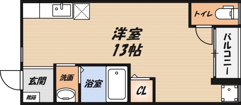 テンマハイツの間取り