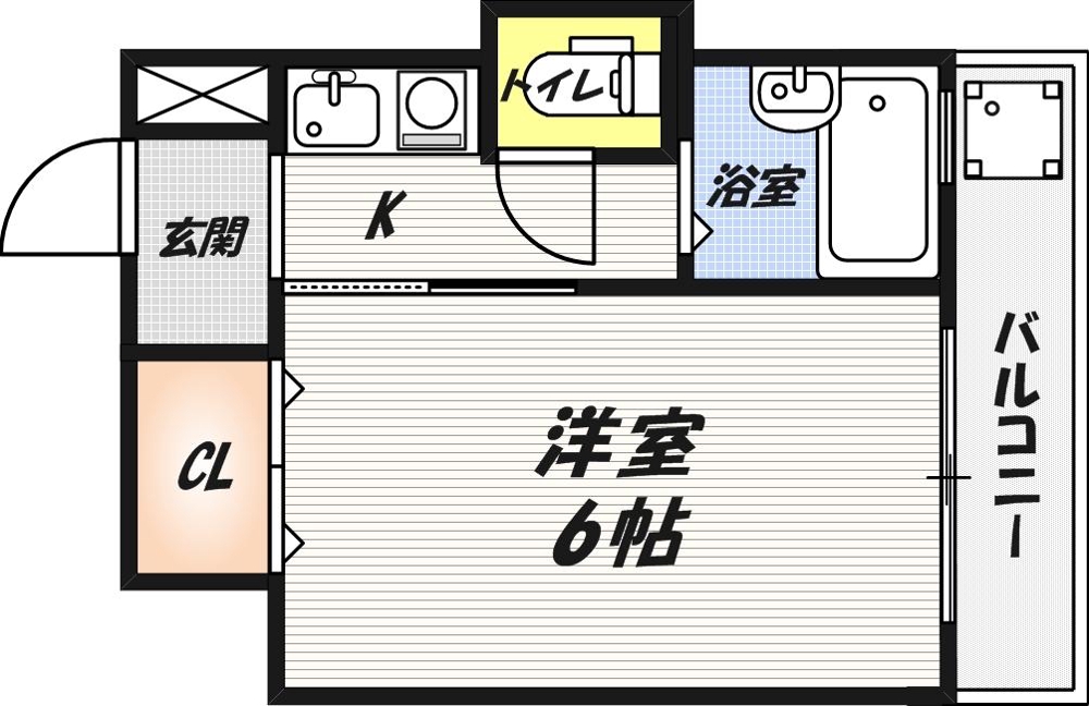 北園ハイツの間取り