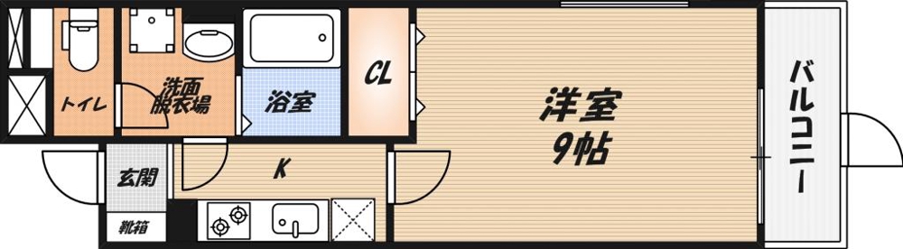 カメリア Yの間取り